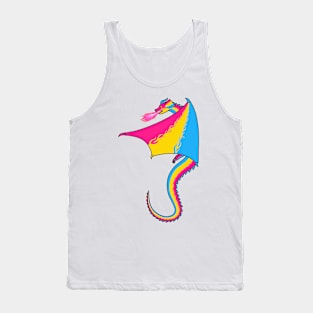 Fly With Pride, Dragon Series - Pansexual Tank Top